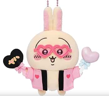 Amazon.co.jp: ちいか オタ活 うさぎ マスコット うちわ : おもちゃ